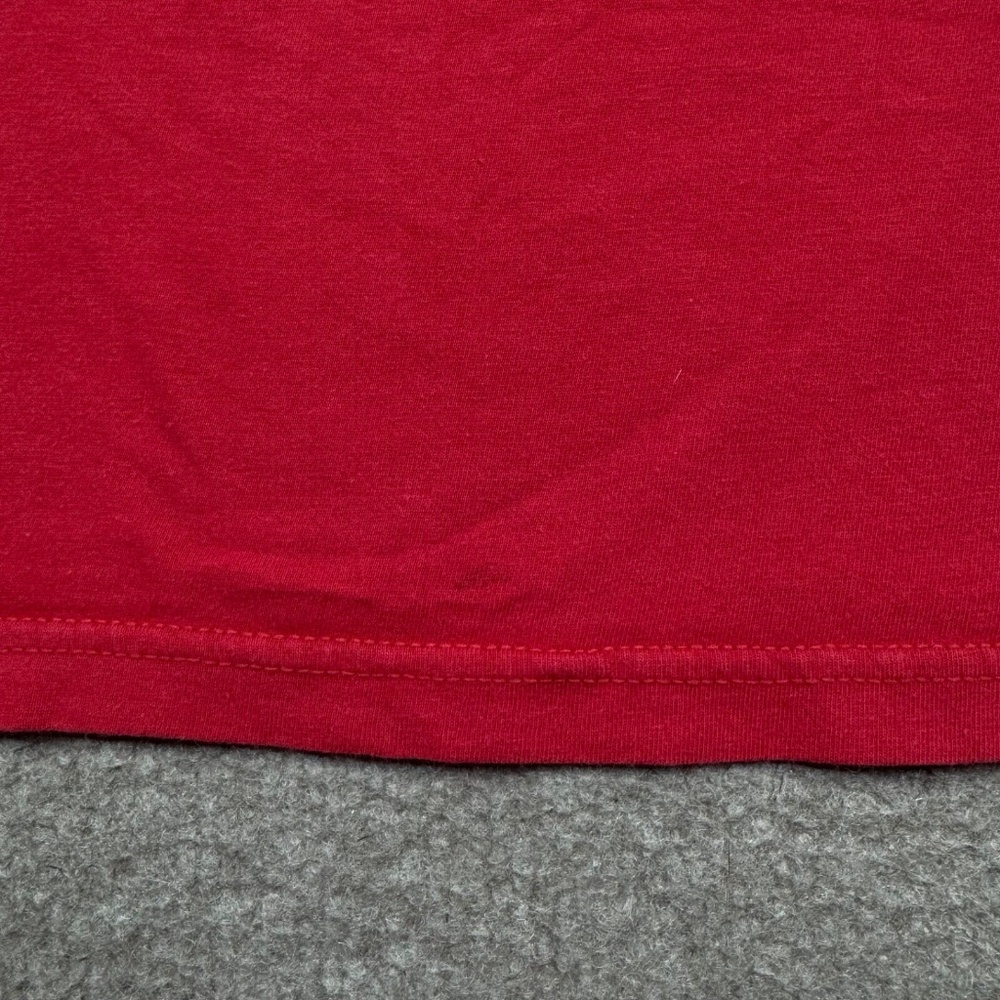 Columbia Mens Shirt Red Large Short Sleeve Outdoor Outdoor Adult Fishing Hiking - Picture 7 of 7